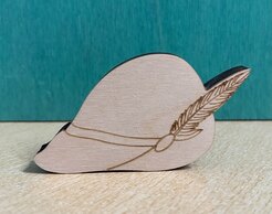 Cappello alpino mini grezzo