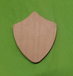 Scudetto/Crest modello mini 2 punte bs
