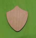Scudetto/Crest modello mini 2 punte bs