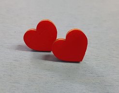 HEART LARGE EARRINGS