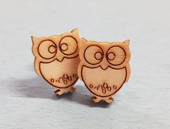 OWL LARGE EARRINGS