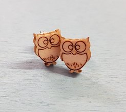 OWL SMALL EARRINGS