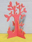 Albero porta gioielli colorato
