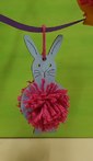 Set rabbit pompom