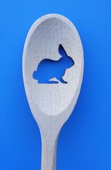 Spoon cm. 35 OPENWORK RABBIT