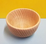 Raw beech bowl 8