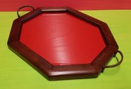 25x21 octagonal bottle tray