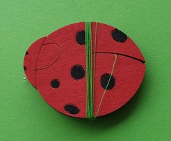 LADYBIRD WIRE HOLDER