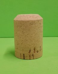 Agglomerated cork stopper 2 heads 2 + 0