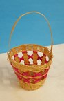 Mini basket with handle color bomb.bambu