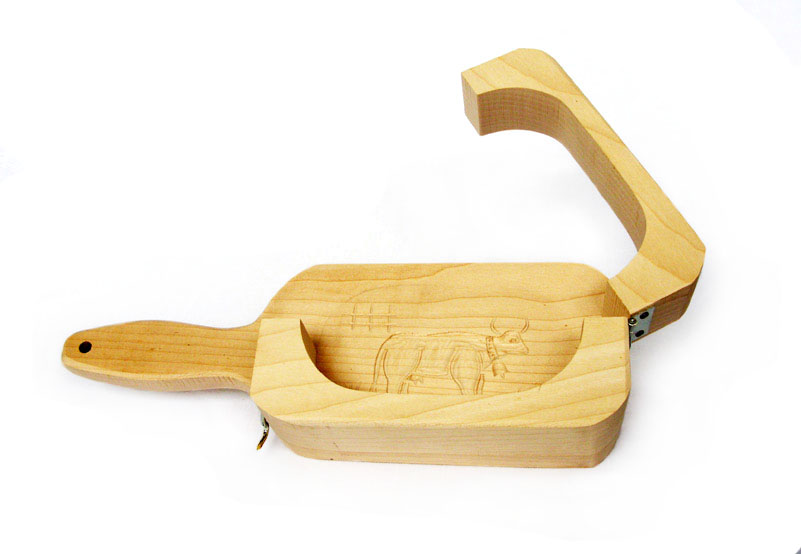 STAMPO BURRO IN LEGNO MARGHERITA - cod. SAR-TR125MARG