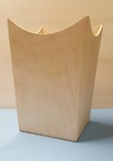 Wastepaper basket raw