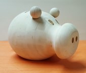 Piggy bank raw