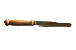 Knife wood handle