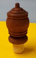 Cap grolla stained walnut