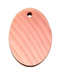 Ovale fetta salame c/foro