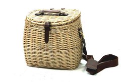 Basket for mushrooms in wicker